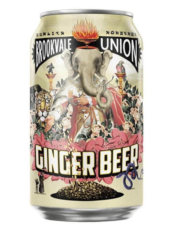 Brookvale Union Ginger Beer Cans 330ml